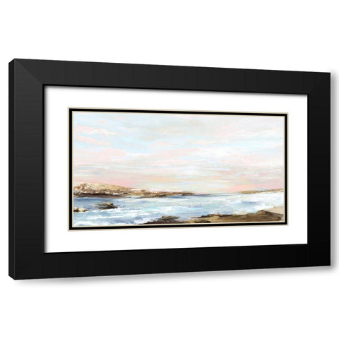 Sublime Solitude  Black Modern Wood Framed Art Print with Double Matting by Watts, Eva