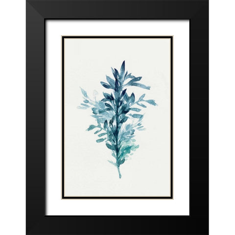 Botanical III Black Modern Wood Framed Art Print with Double Matting by Isabelle Z