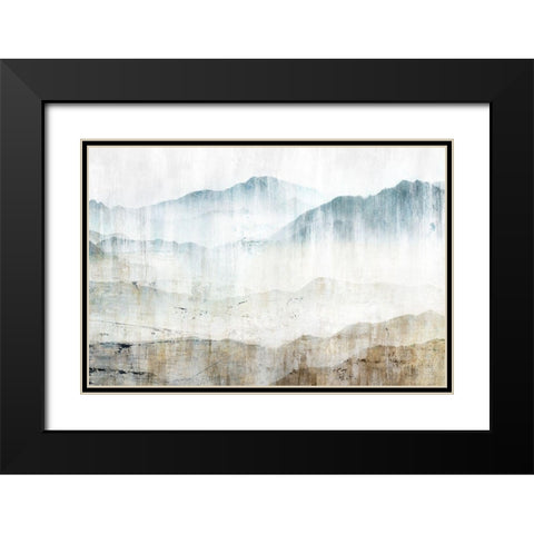 Beneath I Black Modern Wood Framed Art Print with Double Matting by Isabelle Z