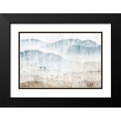 Beneath II Black Modern Wood Framed Art Print with Double Matting by Isabelle Z