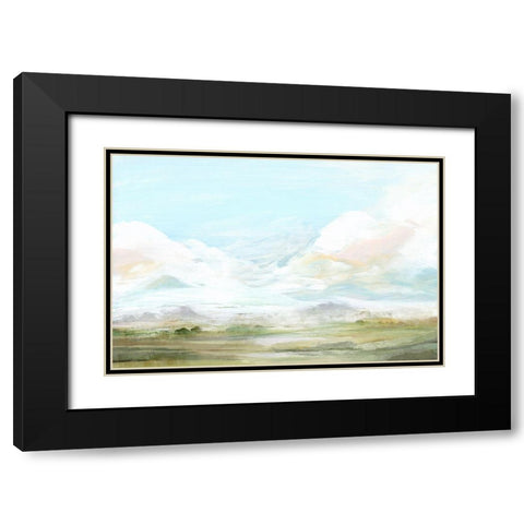 Habit I Black Modern Wood Framed Art Print with Double Matting by Isabelle Z