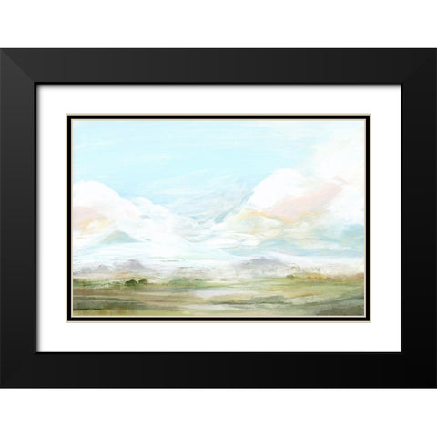 Habit I Black Modern Wood Framed Art Print with Double Matting by Isabelle Z