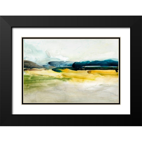 Wonderful Love I Black Modern Wood Framed Art Print with Double Matting by Isabelle Z