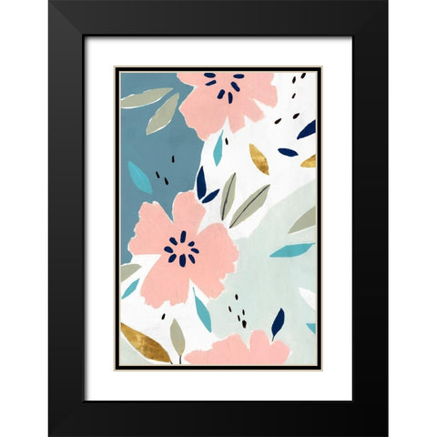 Daydream II Black Modern Wood Framed Art Print with Double Matting by Isabelle Z