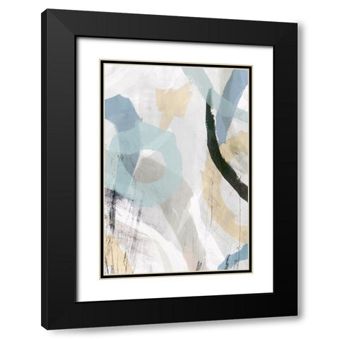 Stillness I  Black Modern Wood Framed Art Print with Double Matting by Isabelle Z