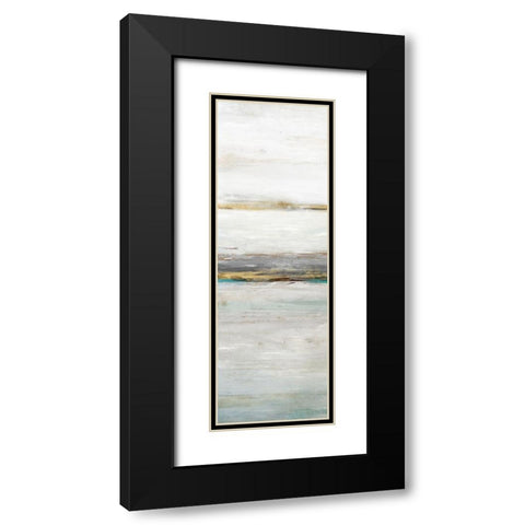 Quiet Evening I  Black Modern Wood Framed Art Print with Double Matting by Isabelle Z