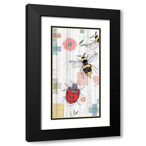 Backyard Summer II  Black Modern Wood Framed Art Print with Double Matting by Isabelle Z