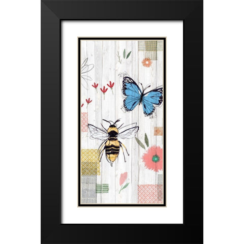 Backyard Summer III  Black Modern Wood Framed Art Print with Double Matting by Isabelle Z