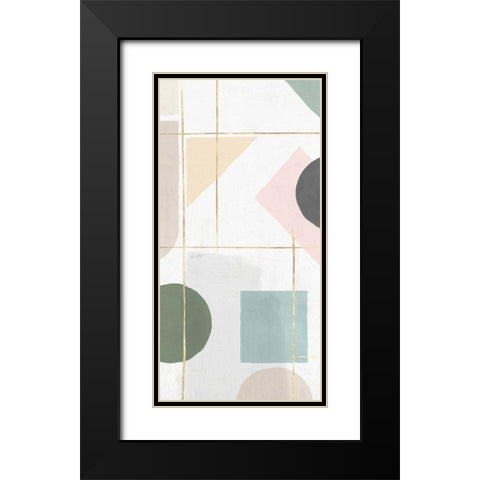 Unity I  Black Modern Wood Framed Art Print with Double Matting by Isabelle Z