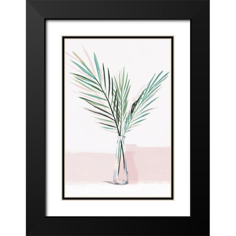 Sunday Bliss  Black Modern Wood Framed Art Print with Double Matting by Isabelle Z