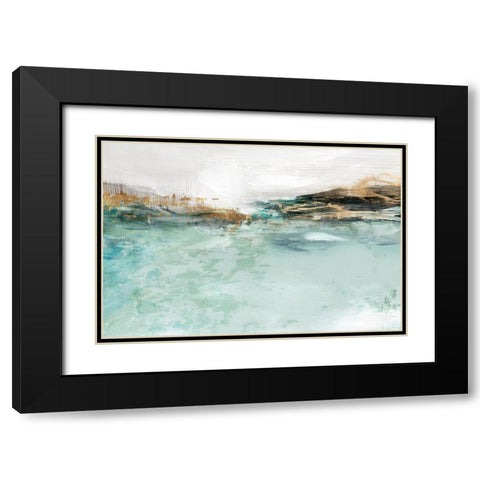 Betamax II  Black Modern Wood Framed Art Print with Double Matting by Isabelle Z