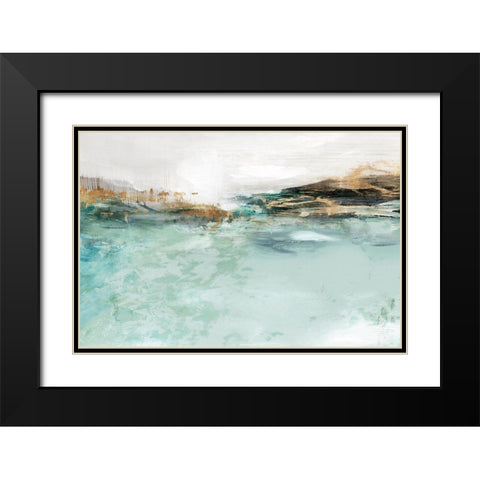 Betamax II  Black Modern Wood Framed Art Print with Double Matting by Isabelle Z