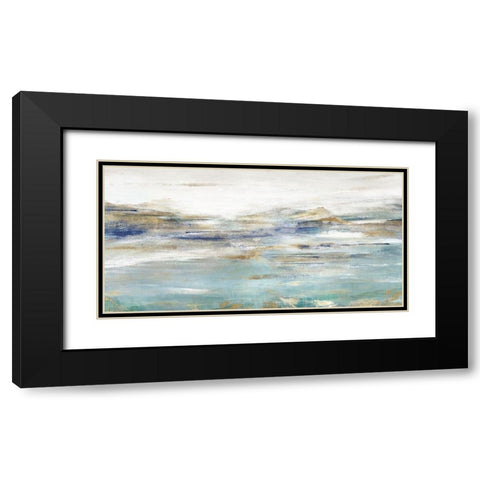 Upon a Clear III  Black Modern Wood Framed Art Print with Double Matting by Isabelle Z