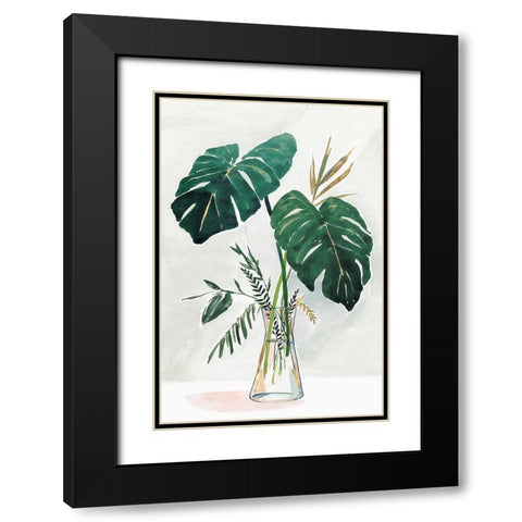 Forenoon II  Black Modern Wood Framed Art Print with Double Matting by Isabelle Z