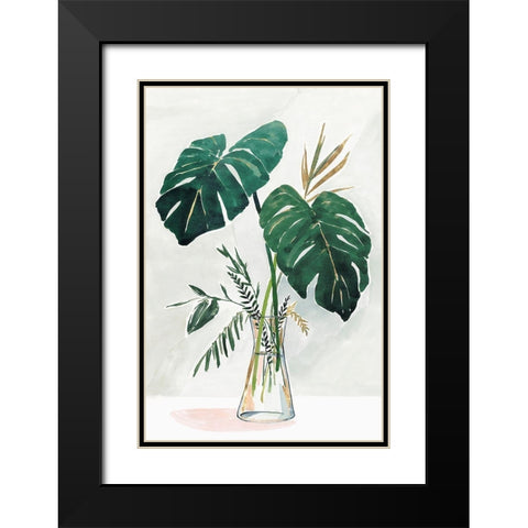 Forenoon II  Black Modern Wood Framed Art Print with Double Matting by Isabelle Z