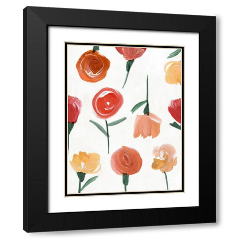 Elliot II  Black Modern Wood Framed Art Print with Double Matting by Isabelle Z
