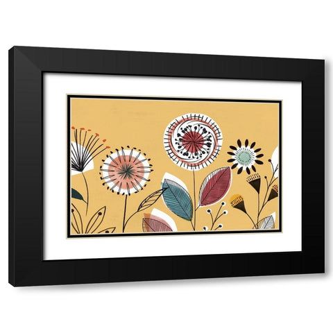 Scandi Sunrise I  Black Modern Wood Framed Art Print with Double Matting by Isabelle Z