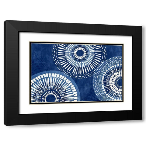 Adelle II  Black Modern Wood Framed Art Print with Double Matting by Isabelle Z