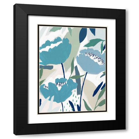 Song of the Wind II   Black Modern Wood Framed Art Print with Double Matting by Isabelle Z