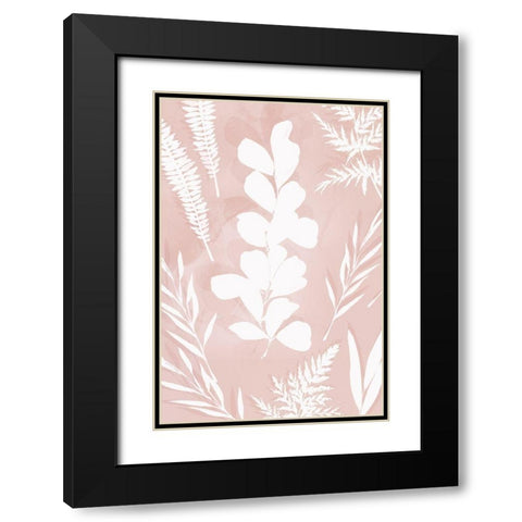 Juneberry II   Black Modern Wood Framed Art Print with Double Matting by Isabelle Z