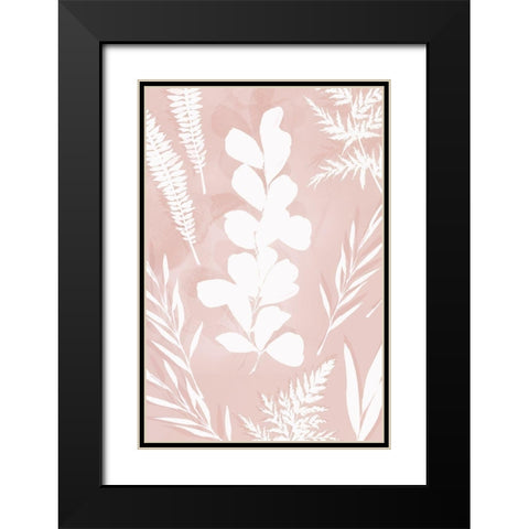 Juneberry II   Black Modern Wood Framed Art Print with Double Matting by Isabelle Z