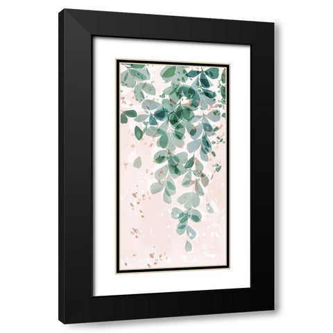 Mizzle I  Black Modern Wood Framed Art Print with Double Matting by Isabelle Z