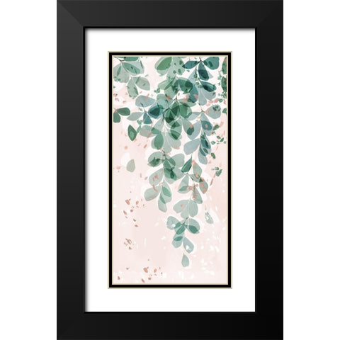 Mizzle I  Black Modern Wood Framed Art Print with Double Matting by Isabelle Z