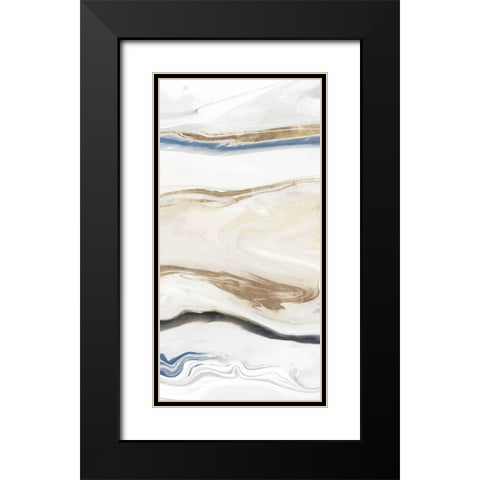 Synthesis III   Black Modern Wood Framed Art Print with Double Matting by Isabelle Z