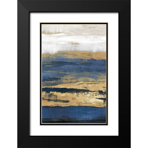 At Dusk  Black Modern Wood Framed Art Print with Double Matting by Isabelle Z