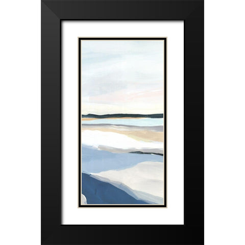 Seaside Day IV Black Modern Wood Framed Art Print with Double Matting by Isabelle Z