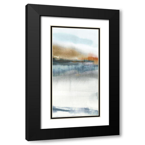 Sign of the Times II  Black Modern Wood Framed Art Print with Double Matting by Isabelle Z