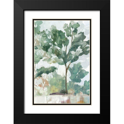 Soundless Beauty II  Black Modern Wood Framed Art Print with Double Matting by Isabelle Z