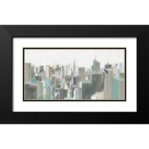 Soft Morning Light Black Modern Wood Framed Art Print with Double Matting by Isabelle Z