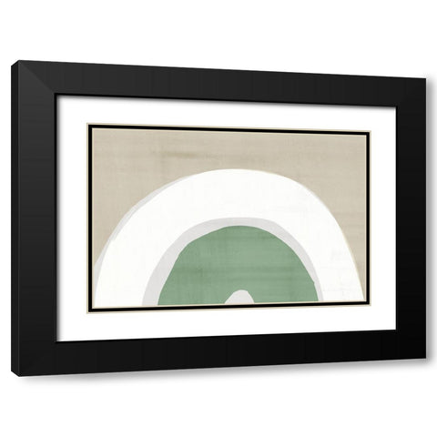 The Thoughts Inside Black Modern Wood Framed Art Print with Double Matting by Isabelle Z