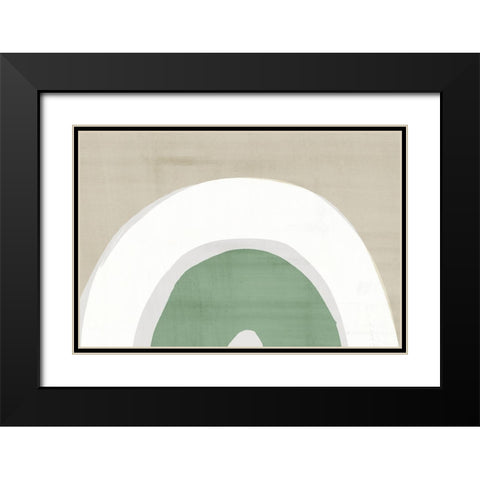 The Thoughts Inside Black Modern Wood Framed Art Print with Double Matting by Isabelle Z
