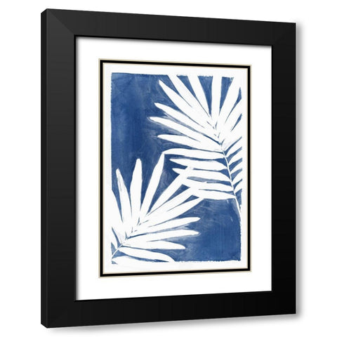 Night Herbs I Black Modern Wood Framed Art Print with Double Matting by Isabelle Z