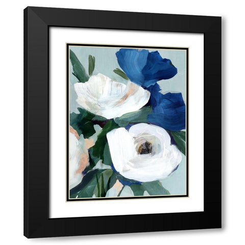 Eternal Spring II Black Modern Wood Framed Art Print with Double Matting by Isabelle Z