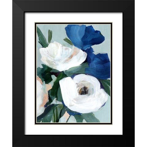 Eternal Spring II Black Modern Wood Framed Art Print with Double Matting by Isabelle Z