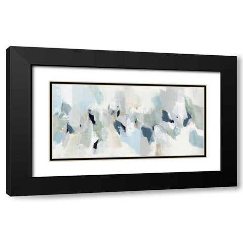 Little Talks I  Black Modern Wood Framed Art Print with Double Matting by Isabelle Z