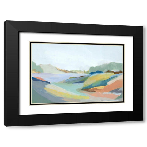 Return to Nature I  Black Modern Wood Framed Art Print with Double Matting by Isabelle Z