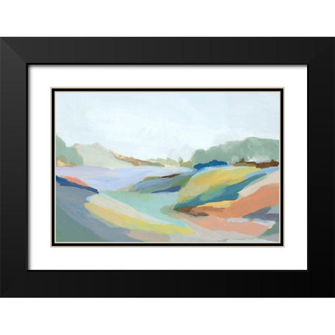 Return to Nature I  Black Modern Wood Framed Art Print with Double Matting by Isabelle Z