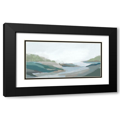 Return to Nature II Black Modern Wood Framed Art Print with Double Matting by Isabelle Z