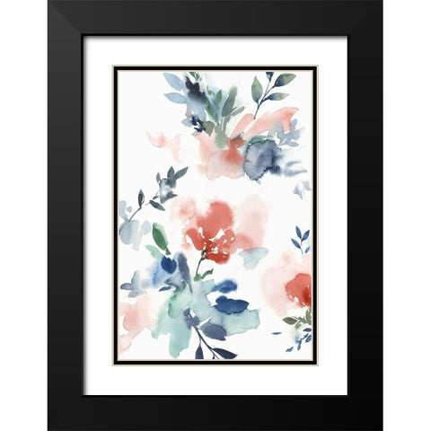 Beauty Dance I Black Modern Wood Framed Art Print with Double Matting by Isabelle Z