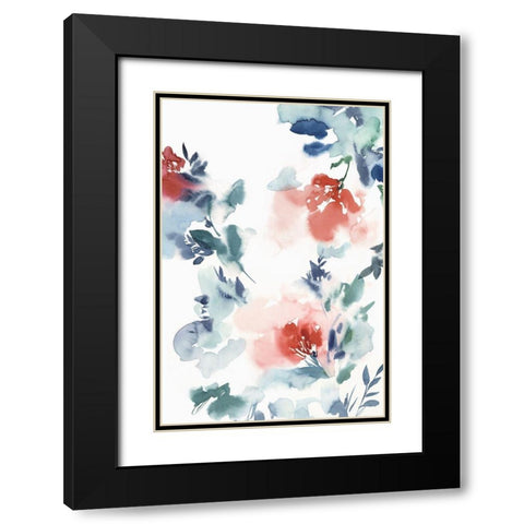 Beauty Dance II Black Modern Wood Framed Art Print with Double Matting by Isabelle Z