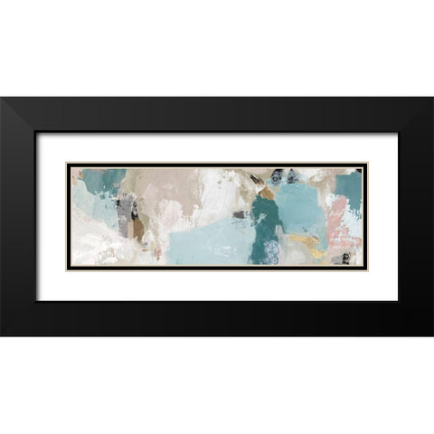 Abstract Dream II Black Modern Wood Framed Art Print with Double Matting by Isabelle Z