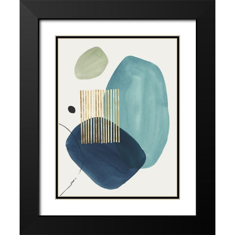 Pistachio Dreams I  Black Modern Wood Framed Art Print with Double Matting by Isabelle Z