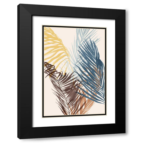 Hawaiian Breeze III  Black Modern Wood Framed Art Print with Double Matting by Isabelle Z