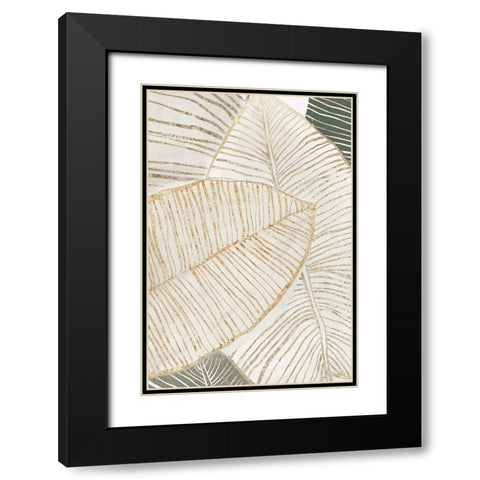 Tropic Breeze I  Black Modern Wood Framed Art Print with Double Matting by Isabelle Z