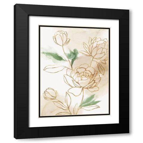 Freshly Picked I  Black Modern Wood Framed Art Print with Double Matting by Isabelle Z