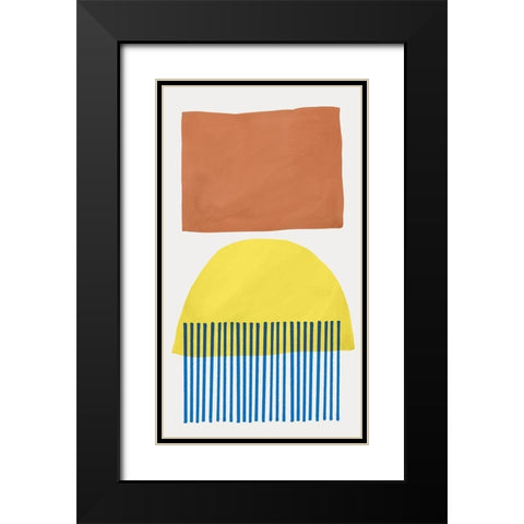 Mullholland Drive III Black Modern Wood Framed Art Print with Double Matting by Isabelle Z